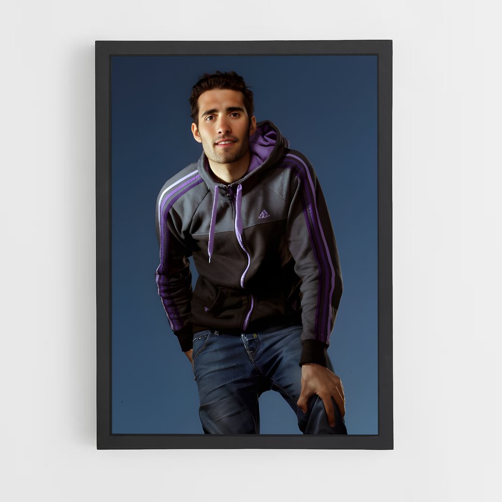 Poster L'Héroïque Casual – affiche Biathlon (vue 2)